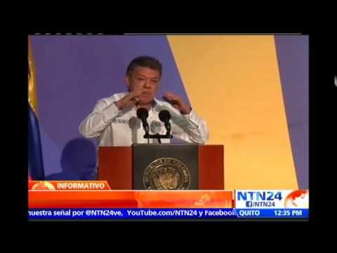 Presidente Santos presentará proyecto al Congreso colombiano para derogar la Ley de Garantías
