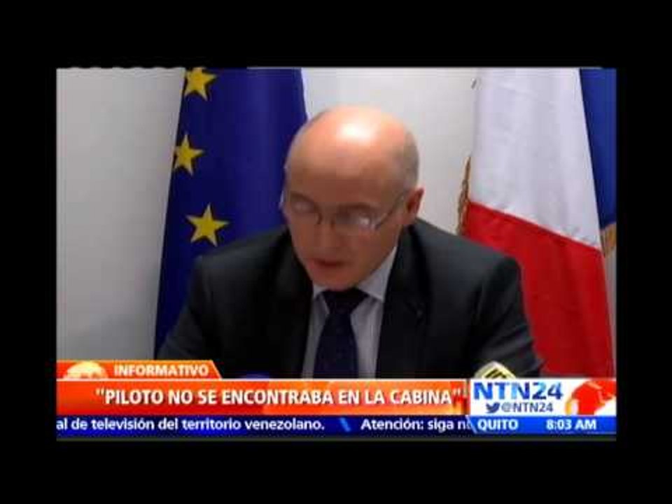 "Copiloto destruyó el avión intencionalmente": fiscal del caso sobre tragedia en los Alpes franceses
