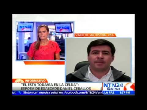 “Tiene sus derechos restituidos y va a aspirar a la Asamblea Nacional”: esposa de Daniel Ceballos