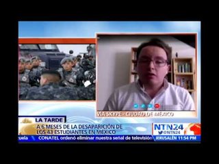 Es la investigación más extensa que se ha hecho en años: periodista mexicano sobre caso Iguala