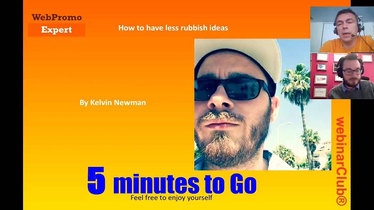 How to have less rubbish ideas by Kelvin Newman by Kelvin Newman