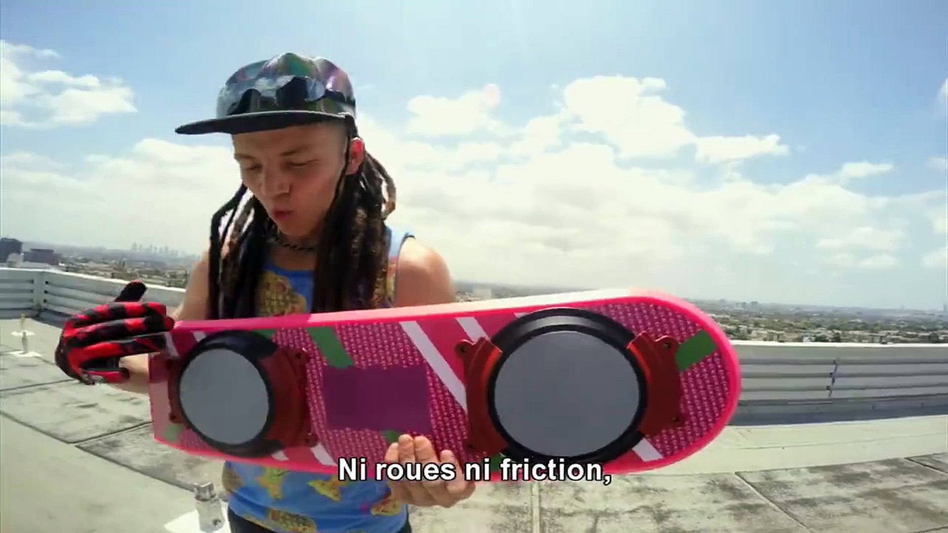 Hoverboard : la Pub du skate volant de Retour Vers le Futur 2 - Vidéo  Dailymotion