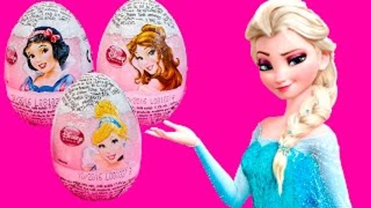 Disney Princess surprise eggs toy videos juguetes Princesas Disney huevos sorpresa