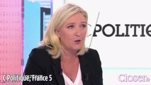 C Politique : Marine Le Pen a eu 3 enfants en 1 an, dimanche 11 octobre