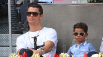 Cristiano Ronaldo Jr. dosen't know his name and Cristiano Ronaldo isn't happy.
