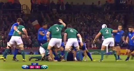 France-Irlande : Sean O'Brien assène un coup de poing à Pascal Papé