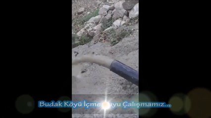 Budak Köyü İçme Suyu Çalışmamız...