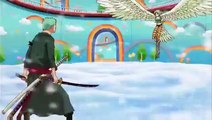 One Piece funny scene - Sanji and the G5 making fun of Zoro