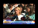Lilian Tintori asegura que Leopoldo López “sigue en huelga de hambre