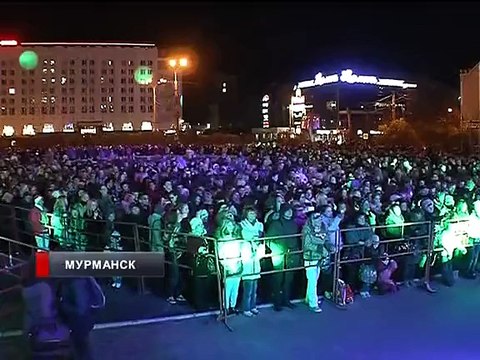 ТВ-21: праздничный концерт в честь 99-летия Мурманска (Мурманск, 3.10.2015)