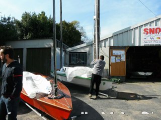 Analyse d'une navigation au près en dériveur