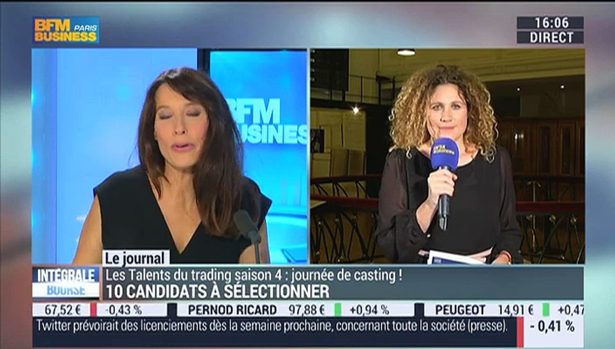 Les Talents du Trading, saison 4: Le casting débute aujourd'hui au Palais Brongniart (2/2) – 12/10