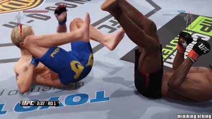Next-gen UFC glitches with hilarious commentary