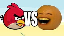 Annoying Orange vs Angry Birds