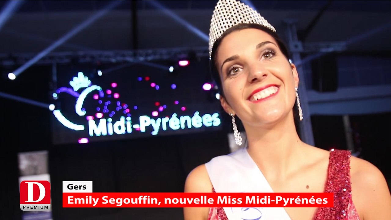 Emily Segouffin, nouvelle Miss Midi-Pyrénées