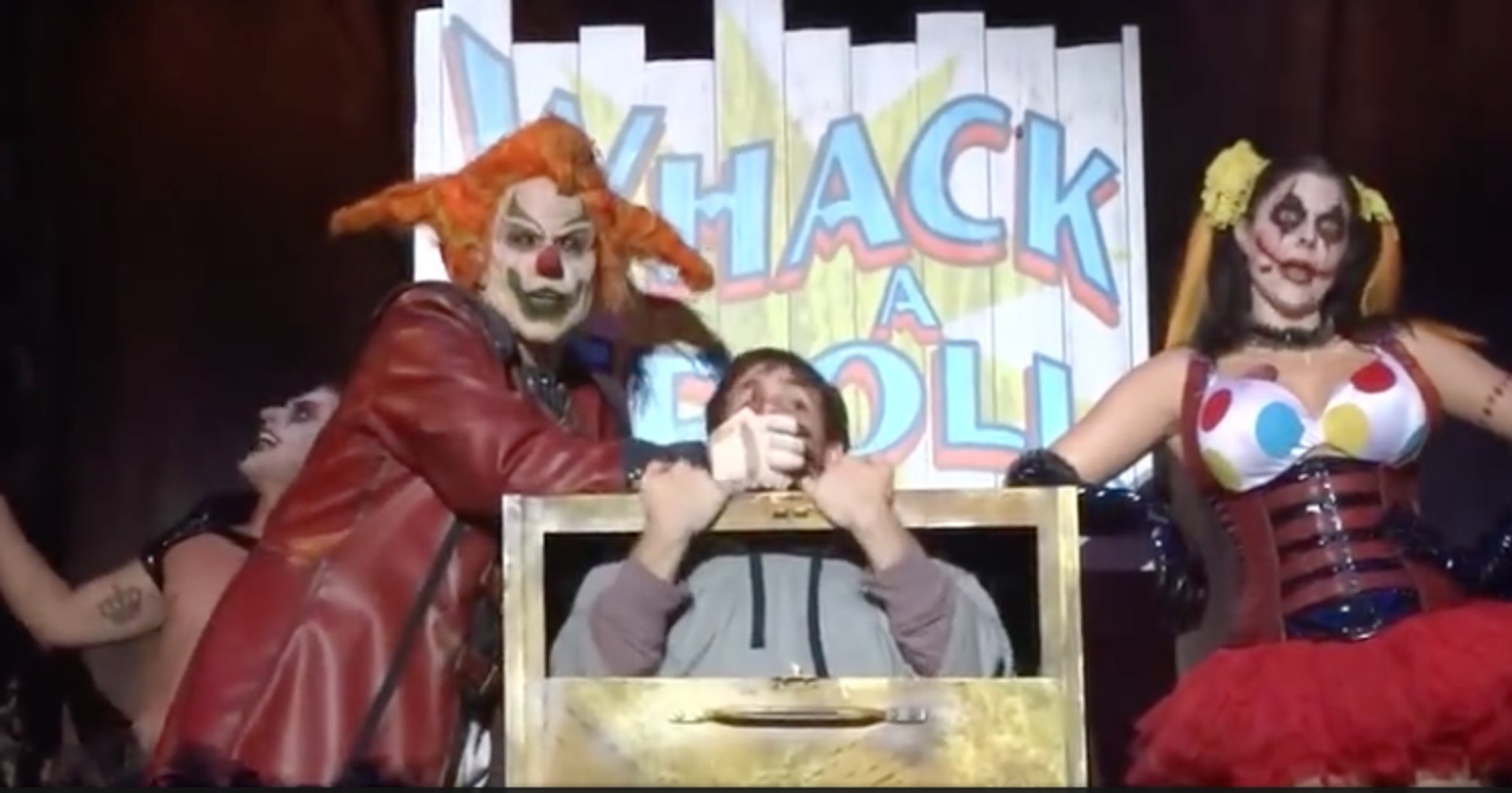 Halloween Horror Nights Jack The Clown - The Carnage Returns 2015 Full Show  - video Dailymotion