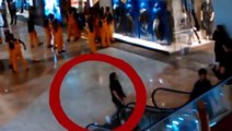 GHOST FOLLOW GIRL IN SHOPPING MALL! Mall CCTV Caught Ghost