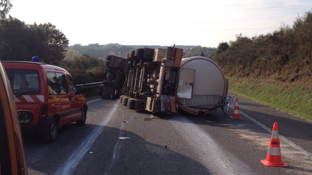 Accident poids lourd