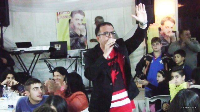 Carinaro (CE) - Tommy Riccio al bar d'anzi 2, serata The Family (09.10.15)