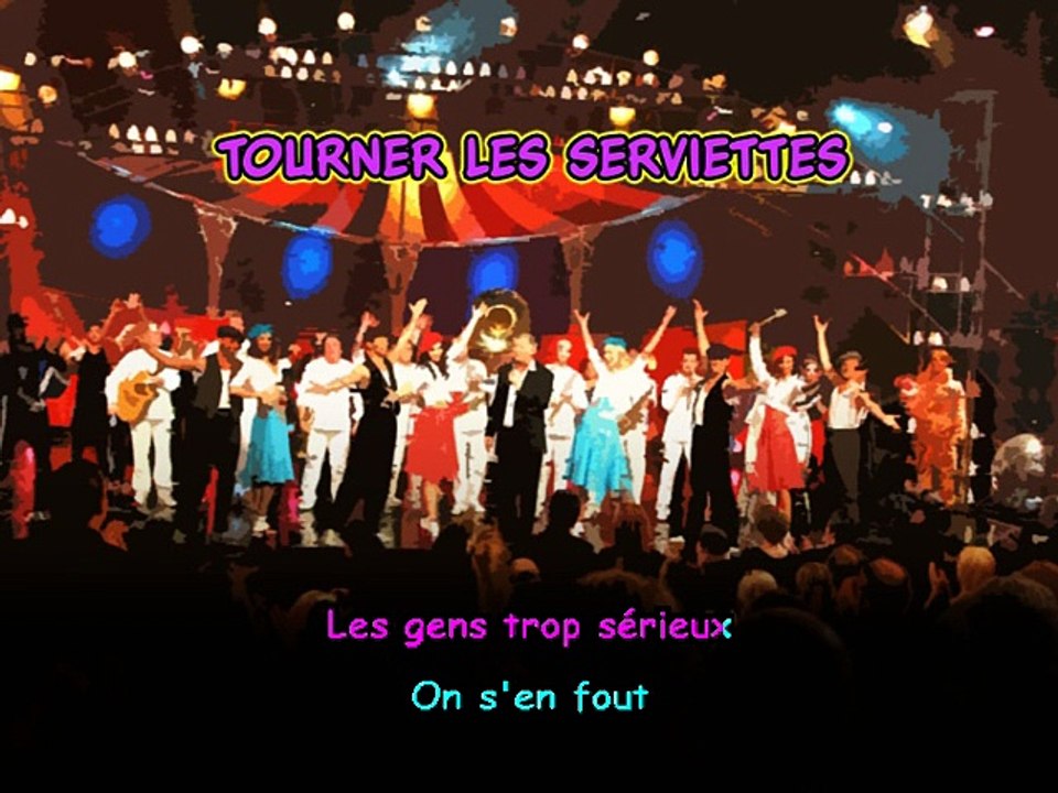 KARAOKE PATRICK SÉBASTIEN - Tourner les serviettes