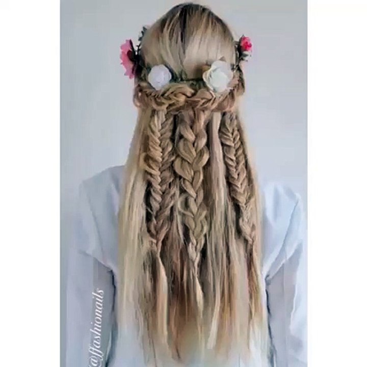 Easy Hair Style For Girls  (18)