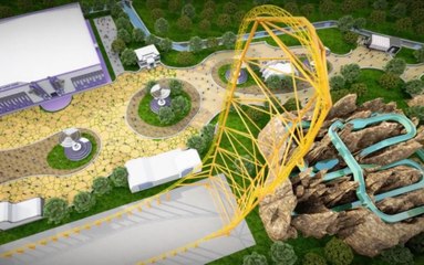 Présentation du futur parc d’attractions Heroic Land