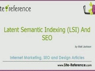 Latent Semantic Indexing LSI And SEO