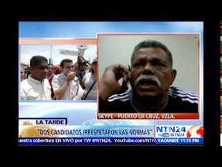 "Dos candidatos irrespetaron las normas" : candidato a diputado sobre elecciones de la MUD en Vzla