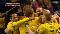All Goals & Highlights - Sweden 2-0 Moldova - EURO 2016 - 12.10.2015 HD