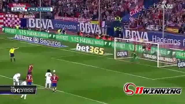 Cuplikan Gol: Atl. Madrid 1-1 Real Madrid (Liga Spanyol)