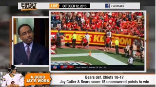 ESPN First Take - Should Stephen A. Smith Apologize to Jay Cutler?