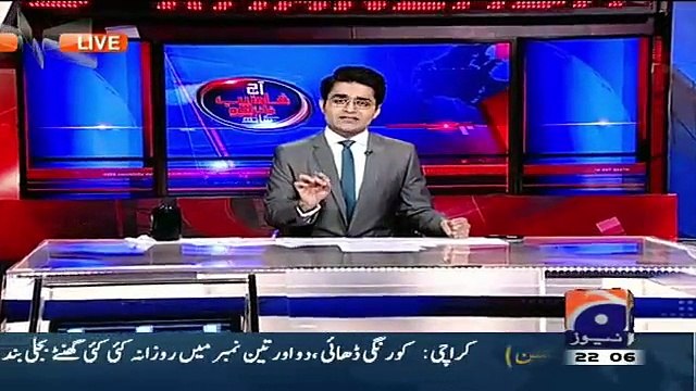 Aaj Shahzaib Khanzada Ke Saath – 12th October 2015