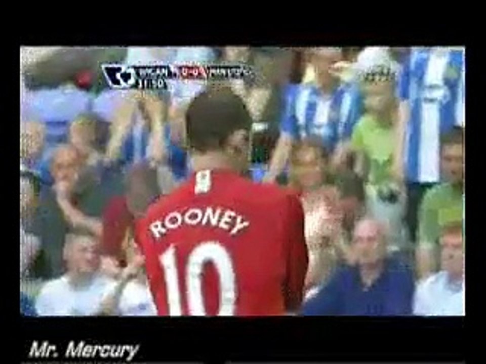 Rooney gets tripped, C. Ronaldo Penalty Kick Goal -- Manchester United vs Wigan - Video Dailymotion
