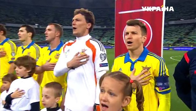 Україна-Іспанія ГІМН 12.10.2015