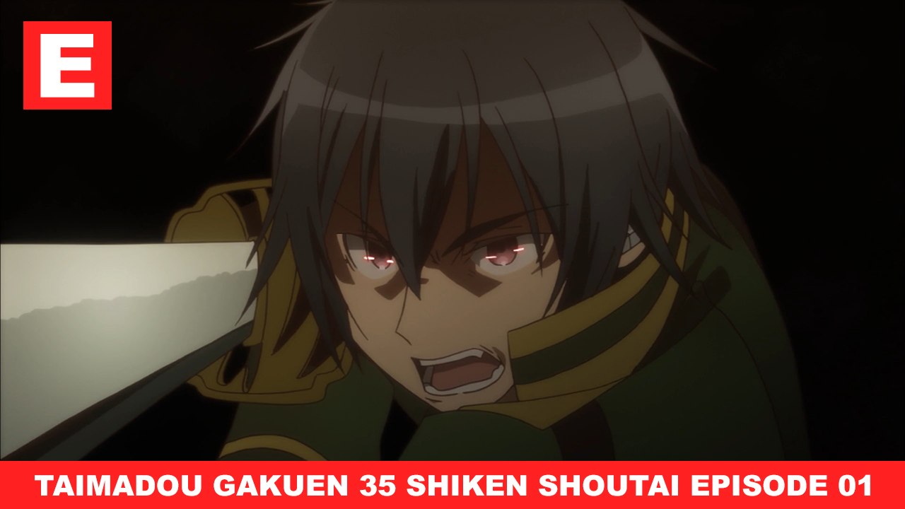 Previously In Anime - Taimadou Gakuen 35 Shiken Shoutai (対魔導学園35試験小隊) Episode 01