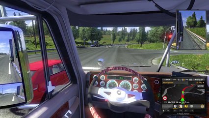 ETS2 Ruta Leipzig---Rostock  Freightliner Coronado 23 toneladas patatas