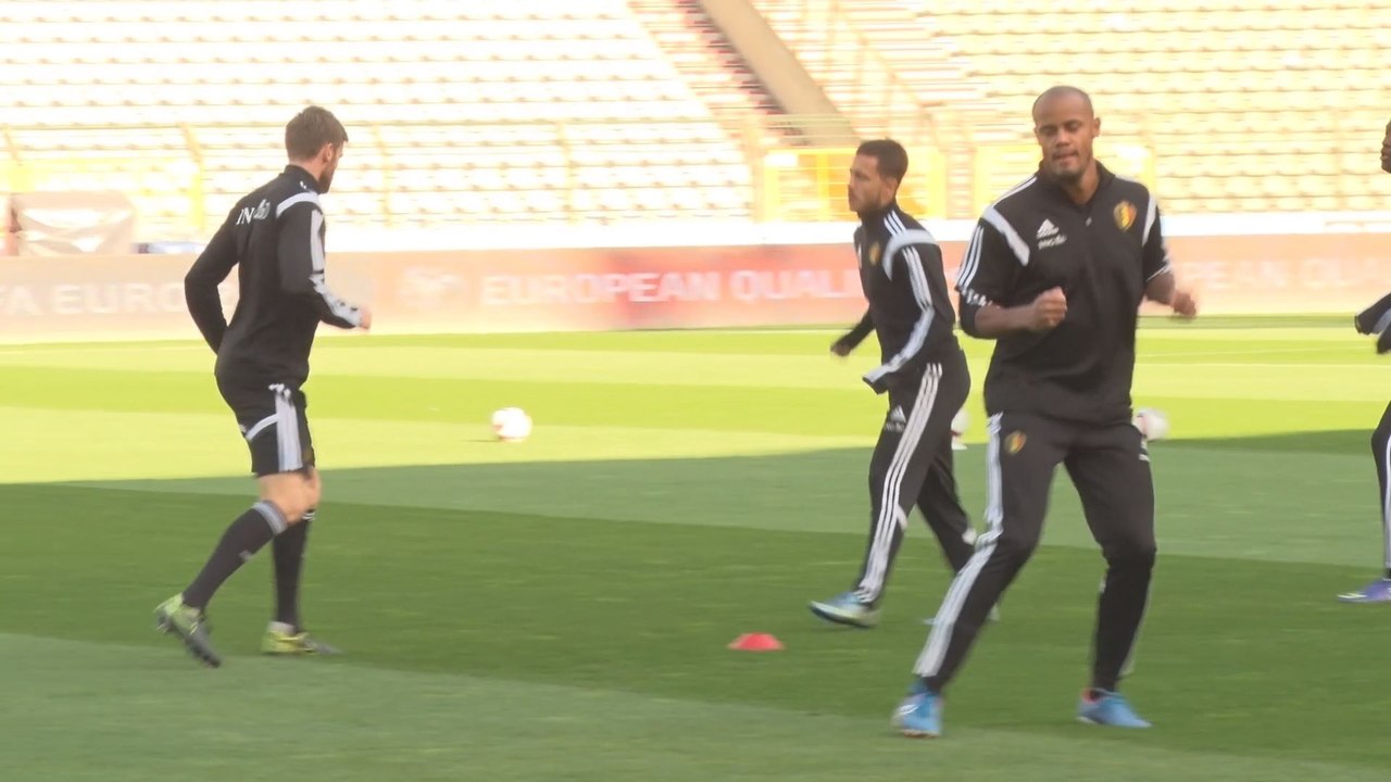 Marc Wilmots : "Le match contre Israël ne sera pas un match de gala"