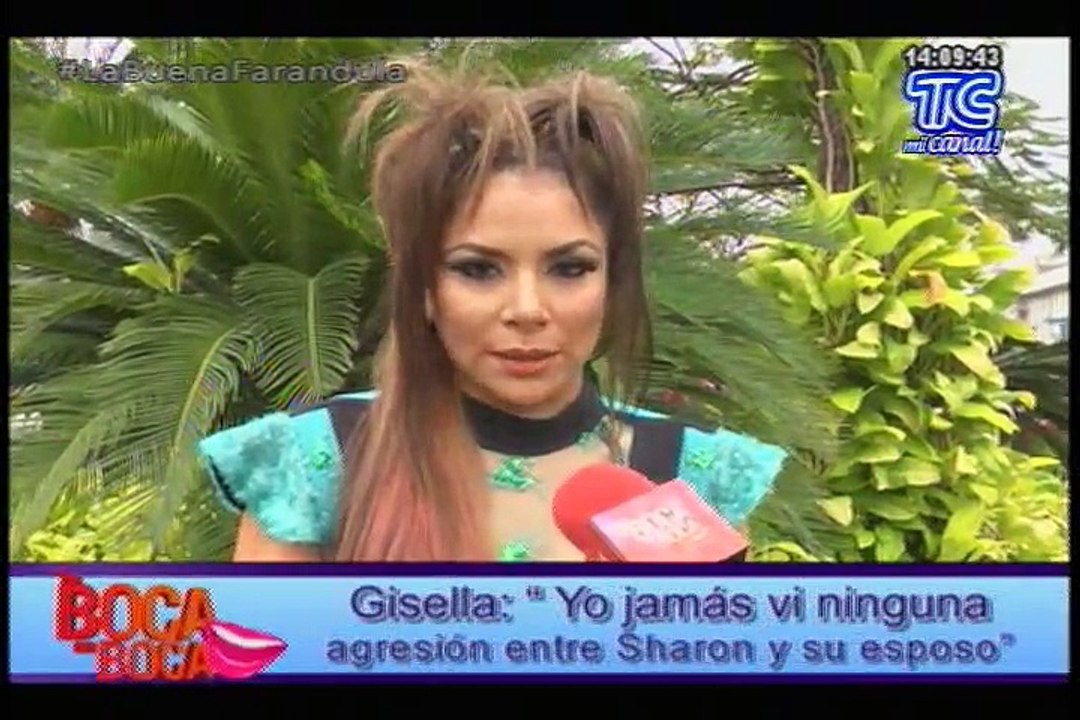 Gisella Arias asegura jamás haberse aprovechado de la fama de Sharon, no se considera “Buitre”