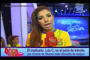 El implicado Luis C. en el juicio de tránsito por muerte de Sharon salió de cargos