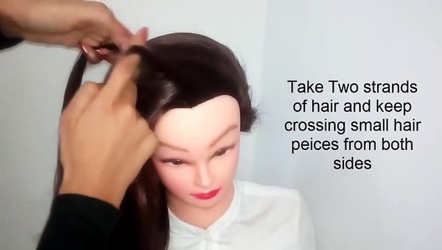 Frozen Elsa Hairstyle Tutorial for long hair Side French Braid for Long Hair