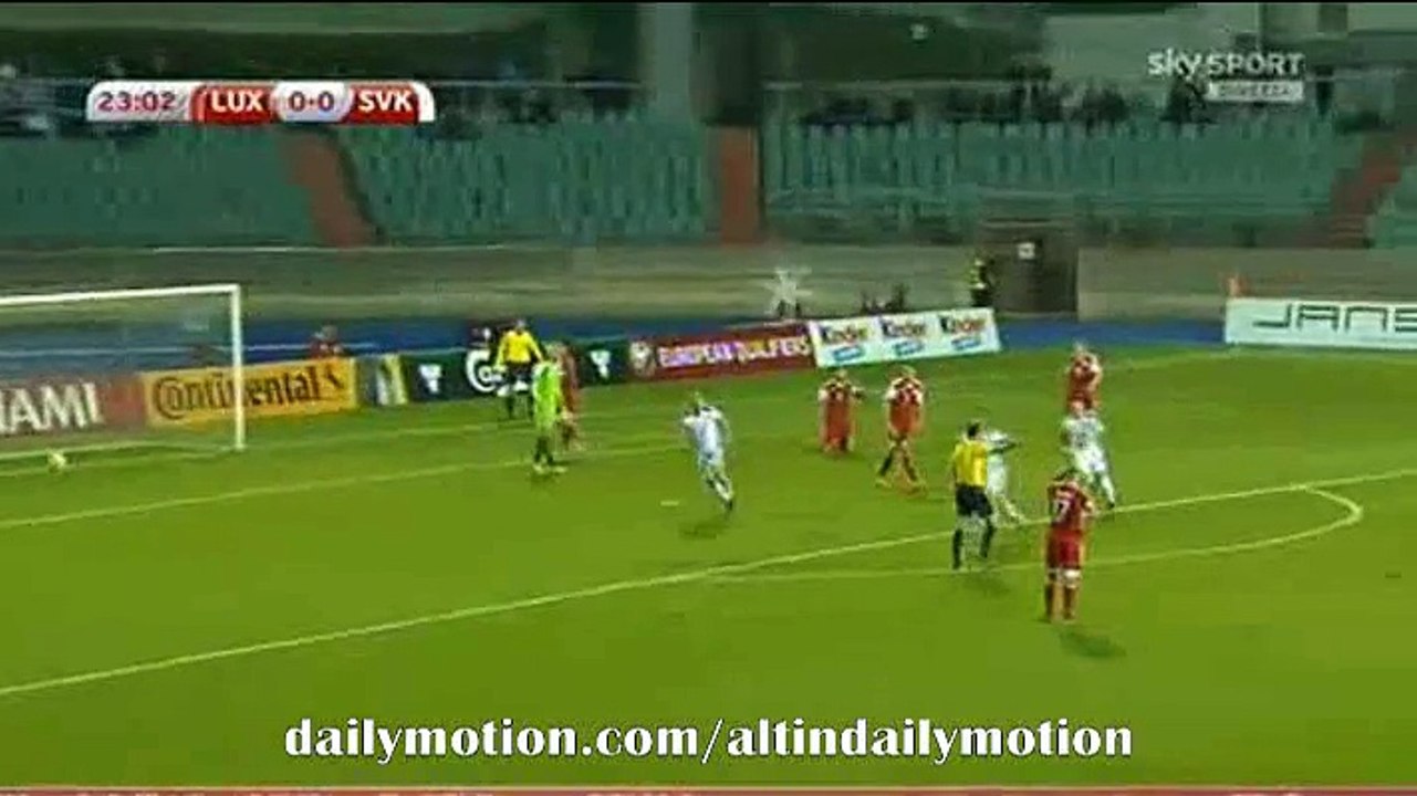 1st Half Goals & Highlights HD | Luxembourg 0-3 Slovakia - Euro 2016 - 12.10.2015