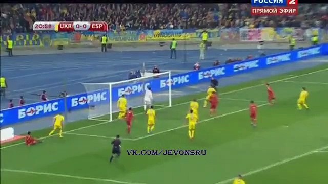 Mario Gaspar GOAL | Ukraine 0 - 1 Spain