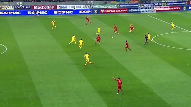 Mario Gaspar 0-1 Fantastic Goal - Ukraine - Spain - 12 October 2015 HD