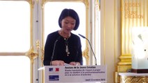 Discours de Fleur Pellerin prononcé à l’occasion de la réception des lauréats de l’appel à projets Assises de la Jeune Création