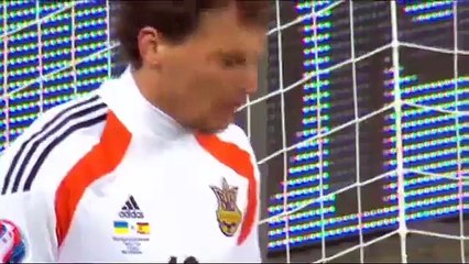 Cesc Fabregas Penalty Miss Ukraine vs Spain 0-1 2015 HD