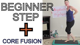 STEP It UP Low Impact Weight Loss Workout with Core Fusion Aerobics