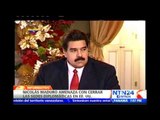 “Provoca romper con las relaciones diplomáticas y políticas con el Gobierno de EE.UU.”, Maduro