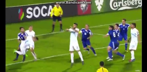 Bostjan Cesar GOAL -San Mario 0-1 Slovenia - 12 October 2015