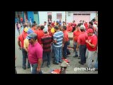 Trabajadores de la Central Azucarera de Motatán protesta por retención de 24 mil sacos del producto