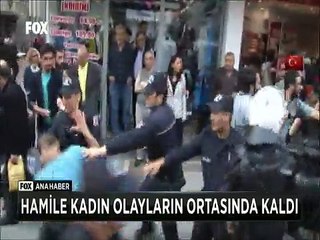 Hamile kadın olayların ortasında kaldı Annesinin kucağında vurulan çocuk öldü